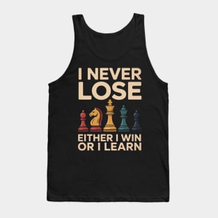 Best Chess Player For Men Kids Boys Board Game Chess Lover Tank Top